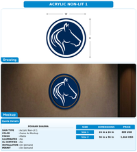 CUSTOM MOCKUP SIGN FOR Poonam Sharma