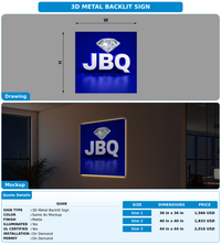 CUSTOM MOCKUP SIGN FOR QUAN