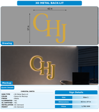 CUSTOM MOCKUP SIGN FOR Christal Smith