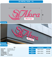 CUSTOM MOCKUP SIGN FOR Mia