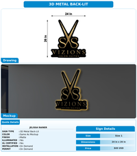 CUSTOM MOCKUP SIGN FOR Jelissa Rainer