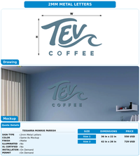 CUSTOM MOCKUP SIGN FOR Tessarra Monroe Parrish