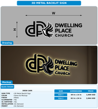 CUSTOM MOCKUP SIGN FOR Drew Carr