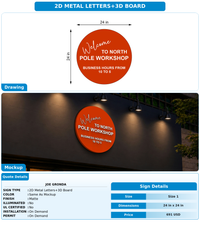 CUSTOM MOCKUP SIGN FOR Joe Gronda