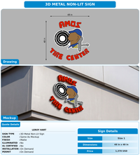 CUSTOM MOCKUP SIGN FOR Leroy Hart