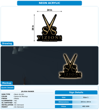 CUSTOM MOCKUP SIGN FOR Jelissa Rainer