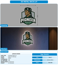 CUSTOM MOCKUP SIGN FOR Jordan Kerner