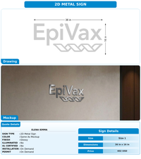 CUSTOM MOCKUP SIGN FOR elena Iemma