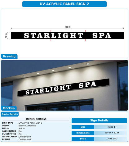CUSTOM MOCKUP SIGN FOR Stephen Simpkins