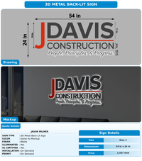 CUSTOM MOCKUP SIGN FOR Jason Palmer