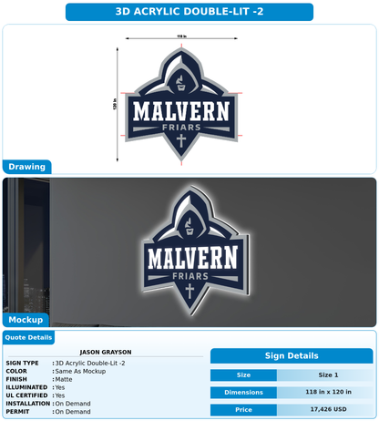 CUSTOM MOCKUP SIGN FOR Jason Grayson