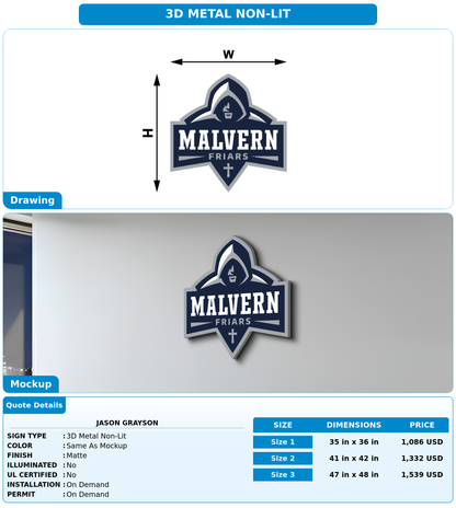CUSTOM MOCKUP SIGN FOR Jason Grayson