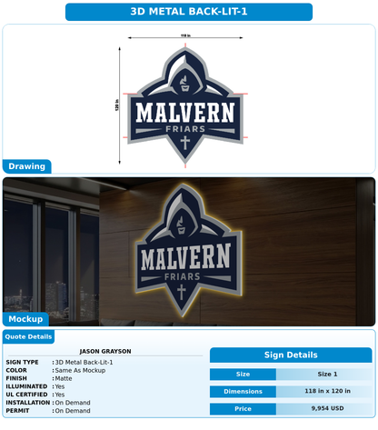 CUSTOM MOCKUP SIGN FOR Jason Grayson