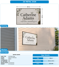 CUSTOM MOCKUP SIGN FOR Wayne adams