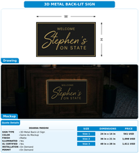 CUSTOM MOCKUP SIGN FOR Deanna Pardini