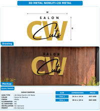 CUSTOM MOCKUP SIGN FOR Sarah barrow