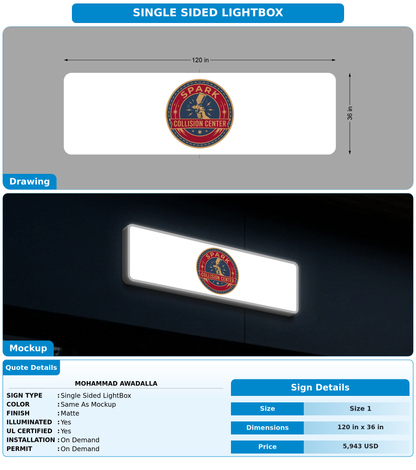 CUSTOM MOCKUP SIGN FOR Mohammad Awadalla
