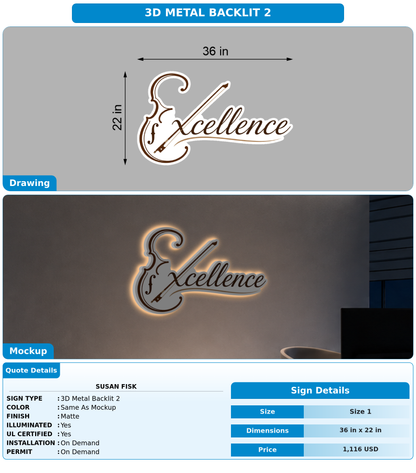 CUSTOM MOCKUP SIGN FOR Susan Fisk