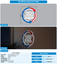 CUSTOM MOCKUP SIGN FOR Misty denevan