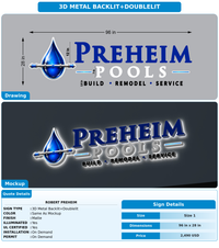 CUSTOM MOCKUP SIGN FOR Robert Preheim