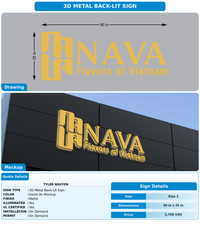 CUSTOM MOCKUP SIGN FOR Tyler Nguyen
