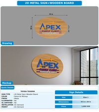 CUSTOM MOCKUP SIGN FOR Tefera Tessema