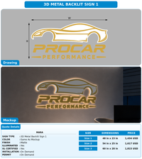 CUSTOM MOCKUP SIGN FOR Mara