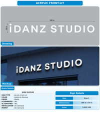 CUSTOM MOCKUP SIGN FOR Juan Iglesias