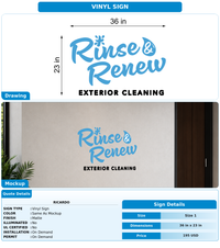 CUSTOM MOCKUP SIGN FOR Ricardo