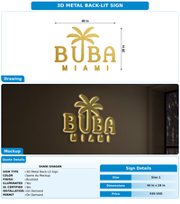 CUSTOM MOCKUP SIGN FOR Shani Shagan