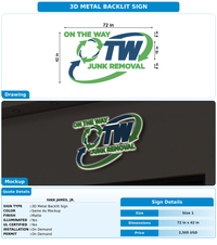 CUSTOM MOCKUP SIGN FOR Ivan James, Jr.