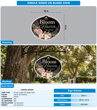 CUSTOM MOCKUP SIGN FOR Lorena Snider