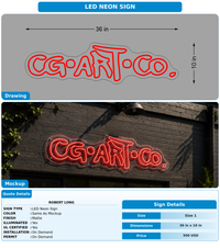 CUSTOM MOCKUP SIGN FOR Robert  Long