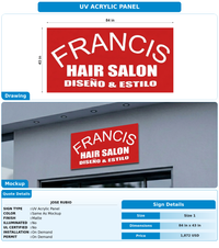 CUSTOM MOCKUP SIGN FOR Jose Rubio