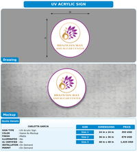 CUSTOM MOCKUP SIGN FOR Carlotta Garcia