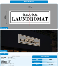 CUSTOM MOCKUP SIGN FOR Lynne Harrosh