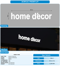 CUSTOM MOCKUP SIGN FOR Kwan Chan