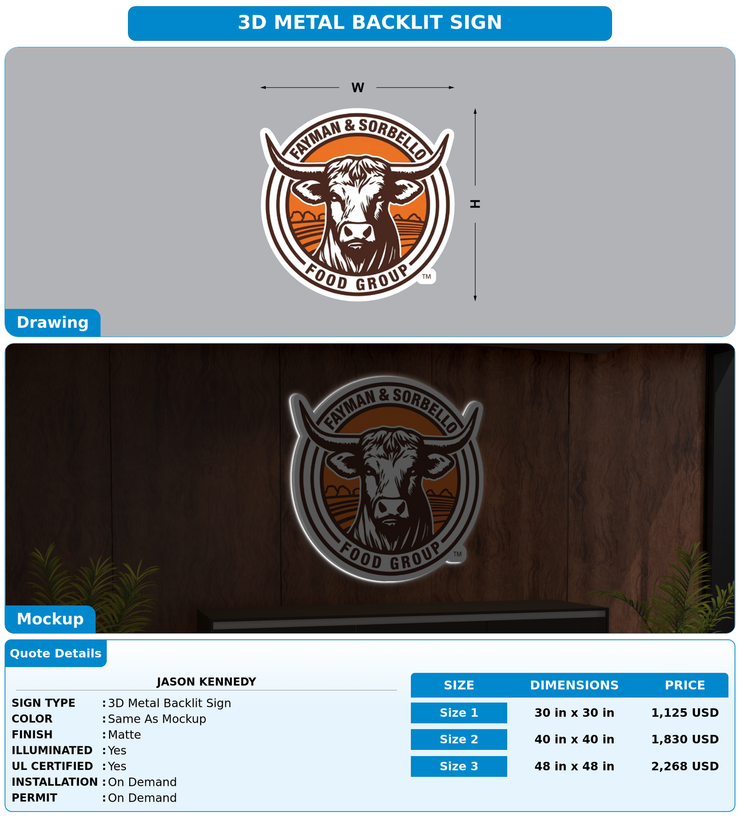 CUSTOM MOCKUP SIGN FOR jason kennedy