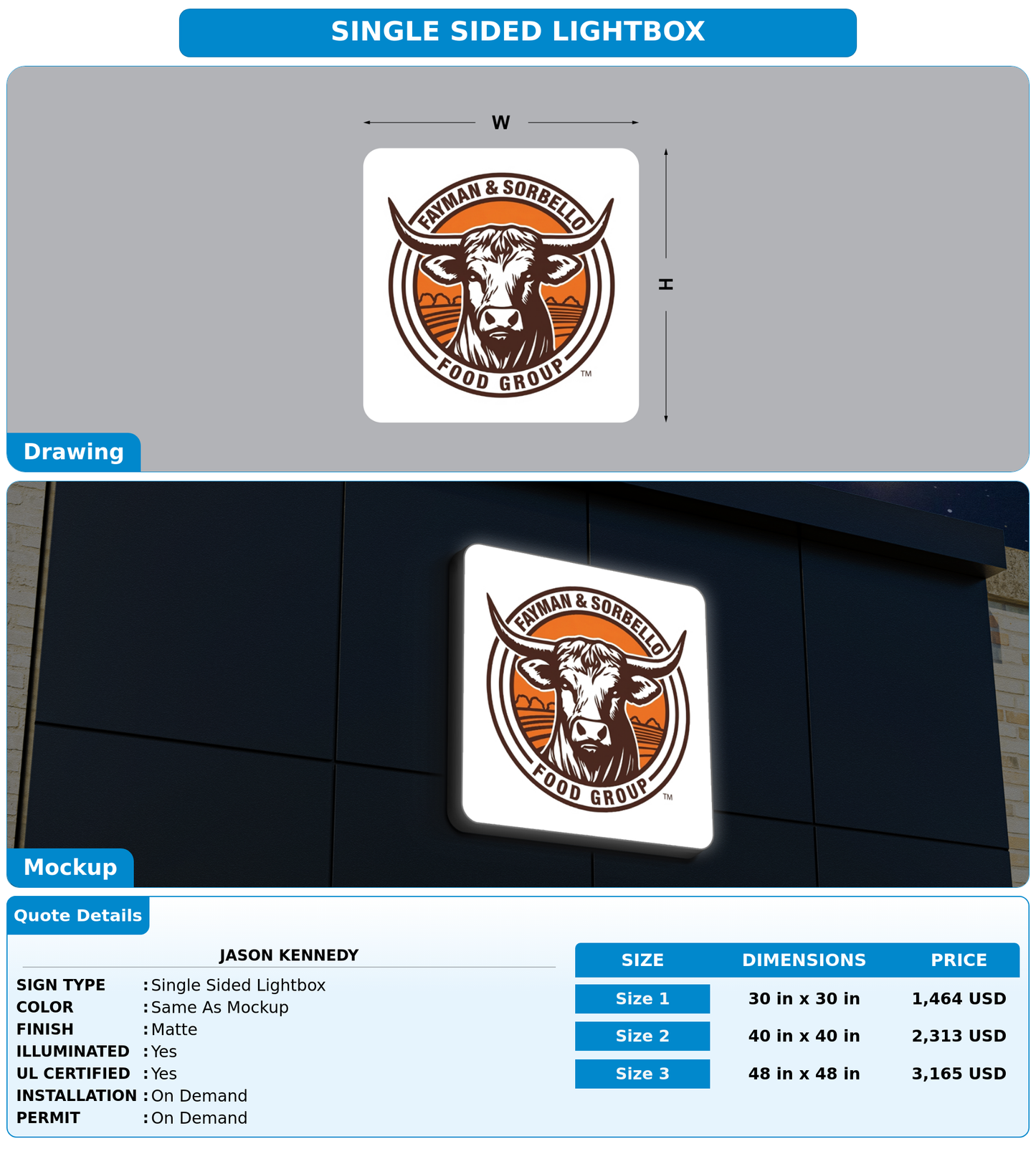 CUSTOM MOCKUP SIGN FOR jason kennedy