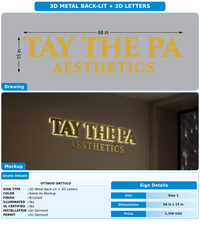 CUSTOM MOCKUP SIGN FOR Ottavio Dattolo