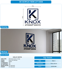 CUSTOM MOCKUP SIGN FOR Shelley Griffin