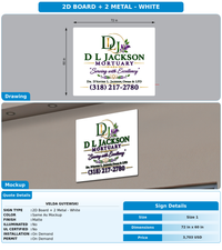 CUSTOM MOCKUP SIGN FOR Velda Guyewski