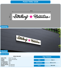 CUSTOM MOCKUP SIGN FOR Dena Paolino
