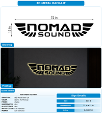 CUSTOM MOCKUP SIGN FOR Matthew Trevino