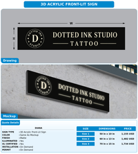 CUSTOM MOCKUP SIGN FOR Diana