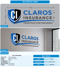CUSTOM MOCKUP SIGN FOR Elias Hernandez