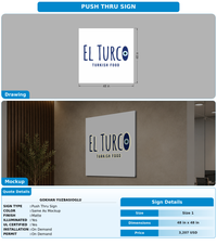 CUSTOM MOCKUP SIGN FOR Gokhan Yuzbasioglu