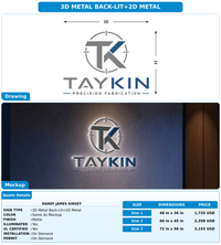 CUSTOM MOCKUP SIGN FOR Randy James Kinsey