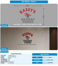 CUSTOM MOCKUP SIGN FOR Wendy bendickson