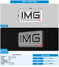 CUSTOM MOCKUP SIGN FOR Brian Peterson